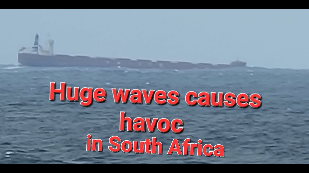 Huge waves hit Southcoast!!! #springtide #Margate #uvongo
