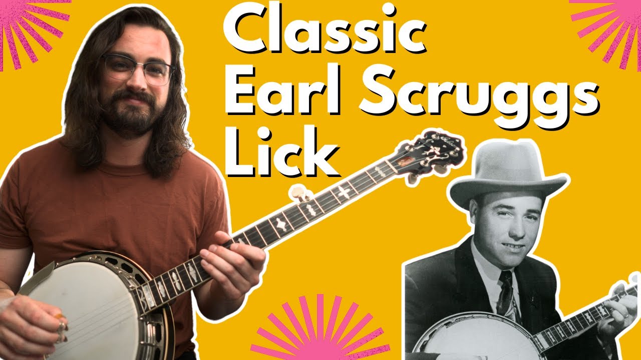 Learn this Earl Scruggs Single-String Lick! // Bluegrass Banjo Lesson