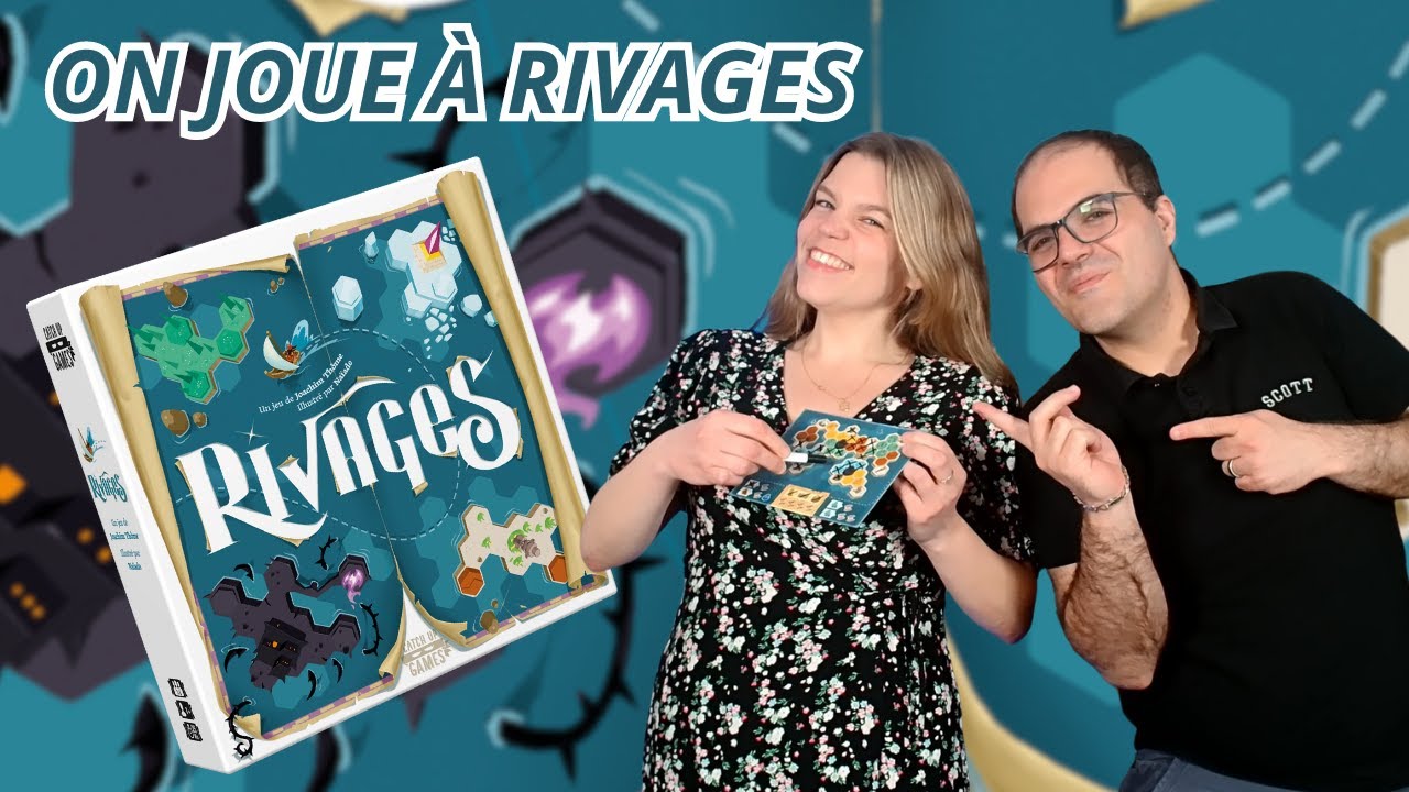 { Règles Et Partie } ON JOUE À RIVAGES | Jeu De Société | Catch Up Games