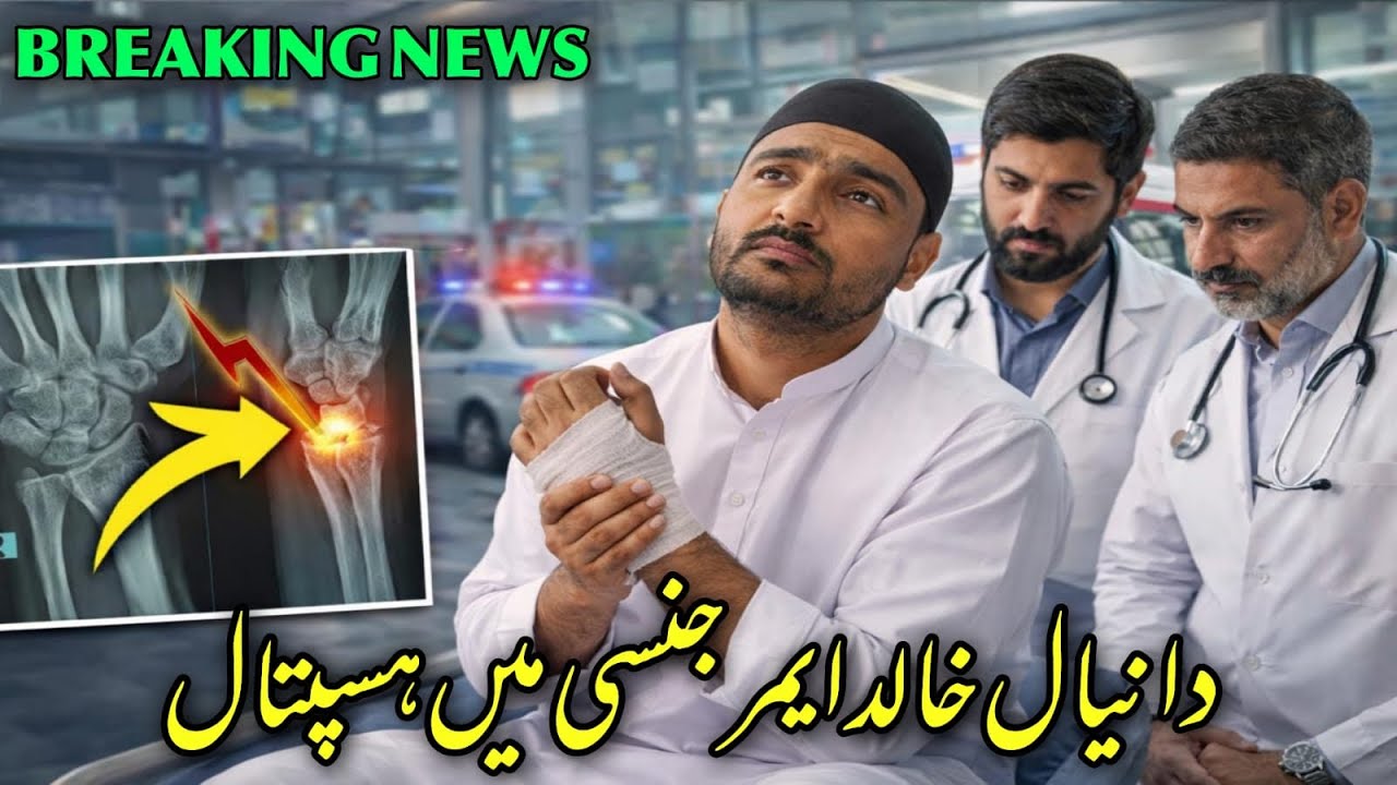 Breaking News: Why Daniyal Khalid Was Rushed to the Hospital Emergency | What Happened?