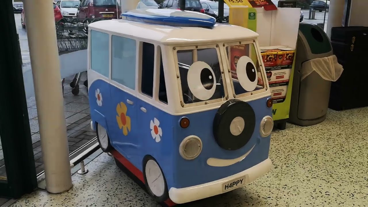 Happy the Vw Camper Van Kiddie Ride / Coin Operated Ride