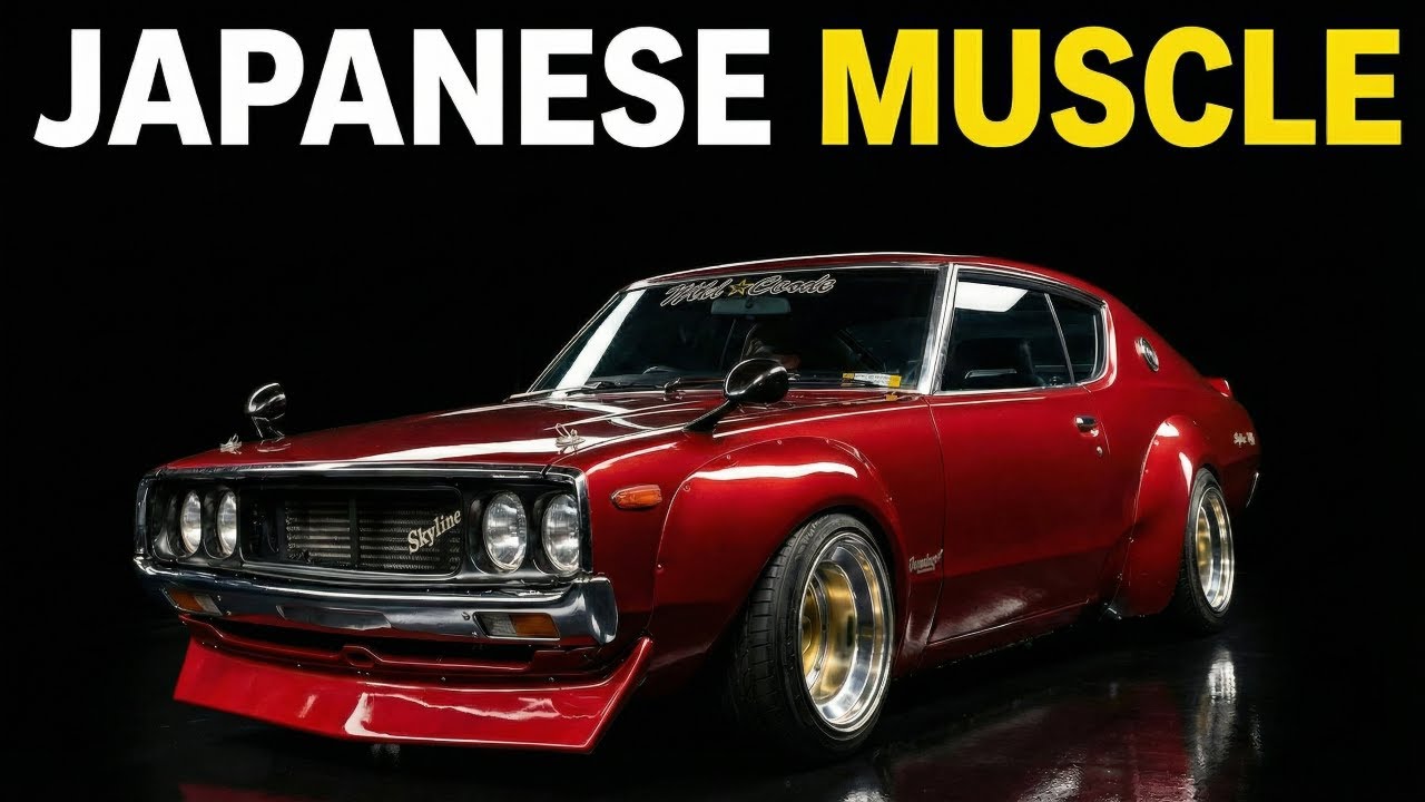 9 Fastest Japanese Muscle Cars Ever Built!