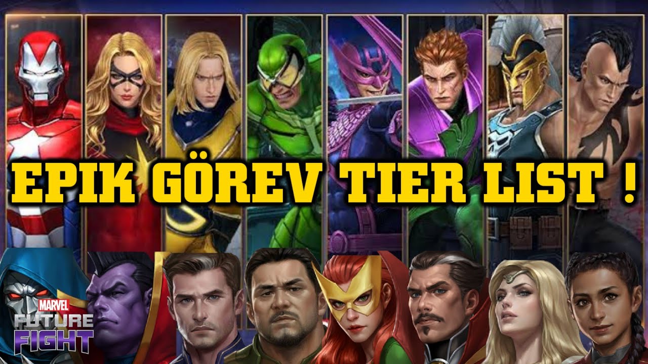 EPİK GÖREVLER TIER LIST ! - Marvel Future Fight