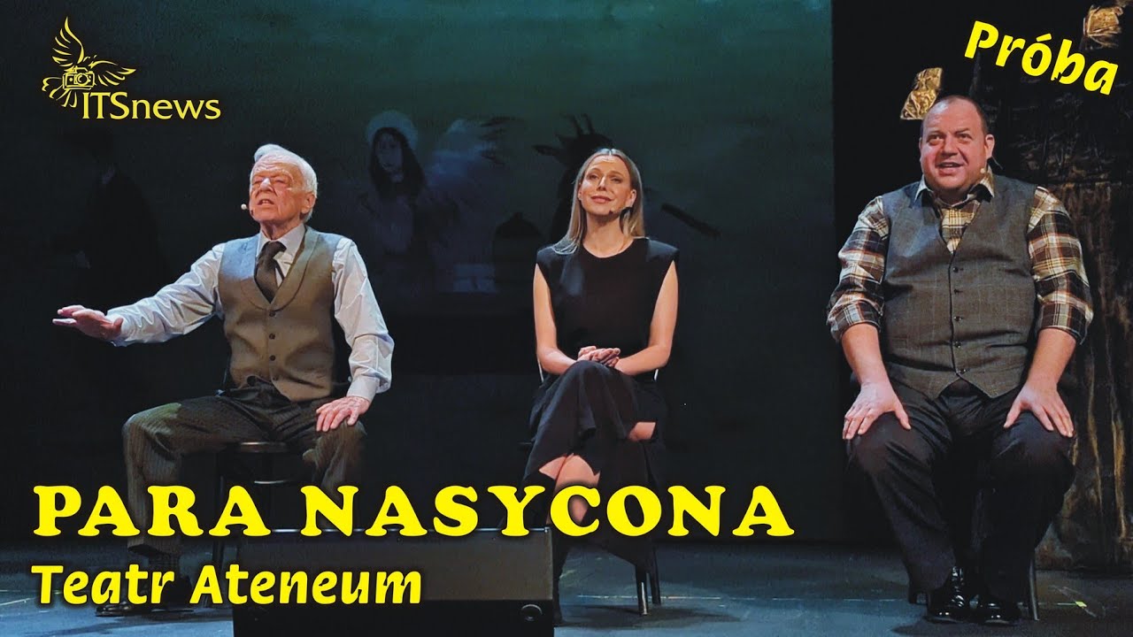 Teatr Ateneum. Para Nasycona - Próba. Marian Opania,  Konarska, Nowosielski, Wieteska, Loranc,