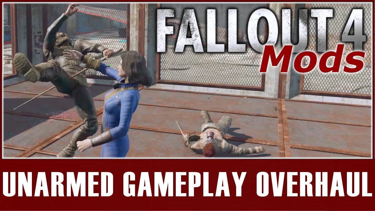 Fallout 4 Mods - Unarmed Gameplay Overhaul and SLIDE KICK