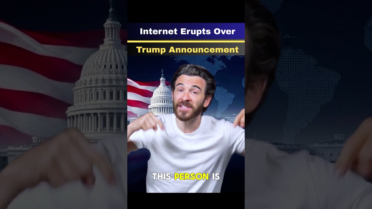 Internet Erupts Over Trump Announcement #trumpnews #breakingnews