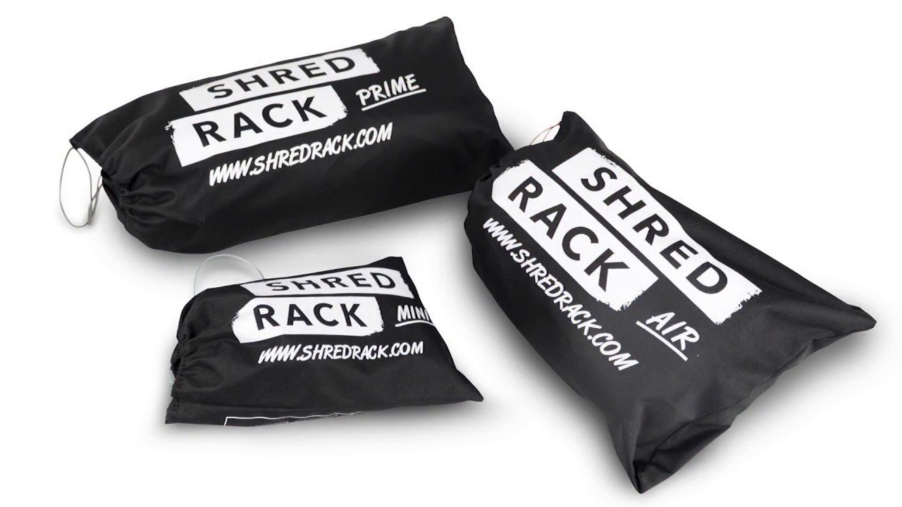 SHRED RACK - the most useful inflatable car roof rack in the world!