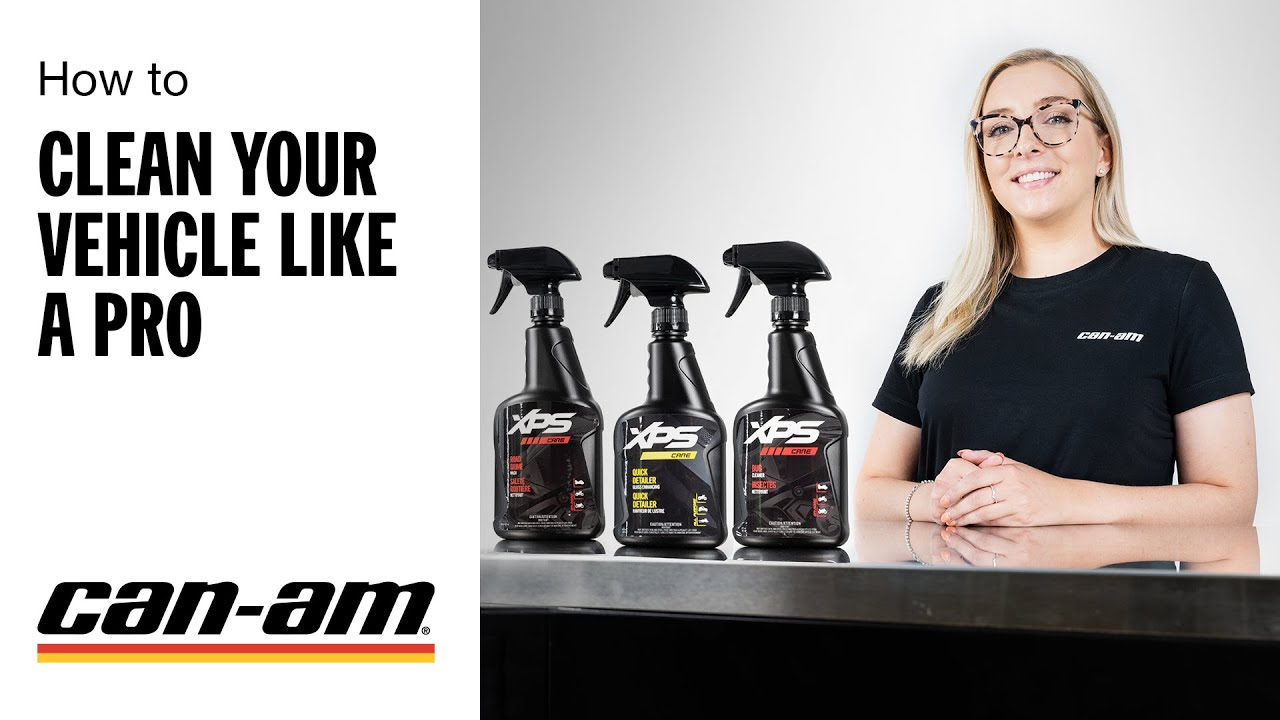 How to Clean Your 3-Wheel Vehicle | Can-Am