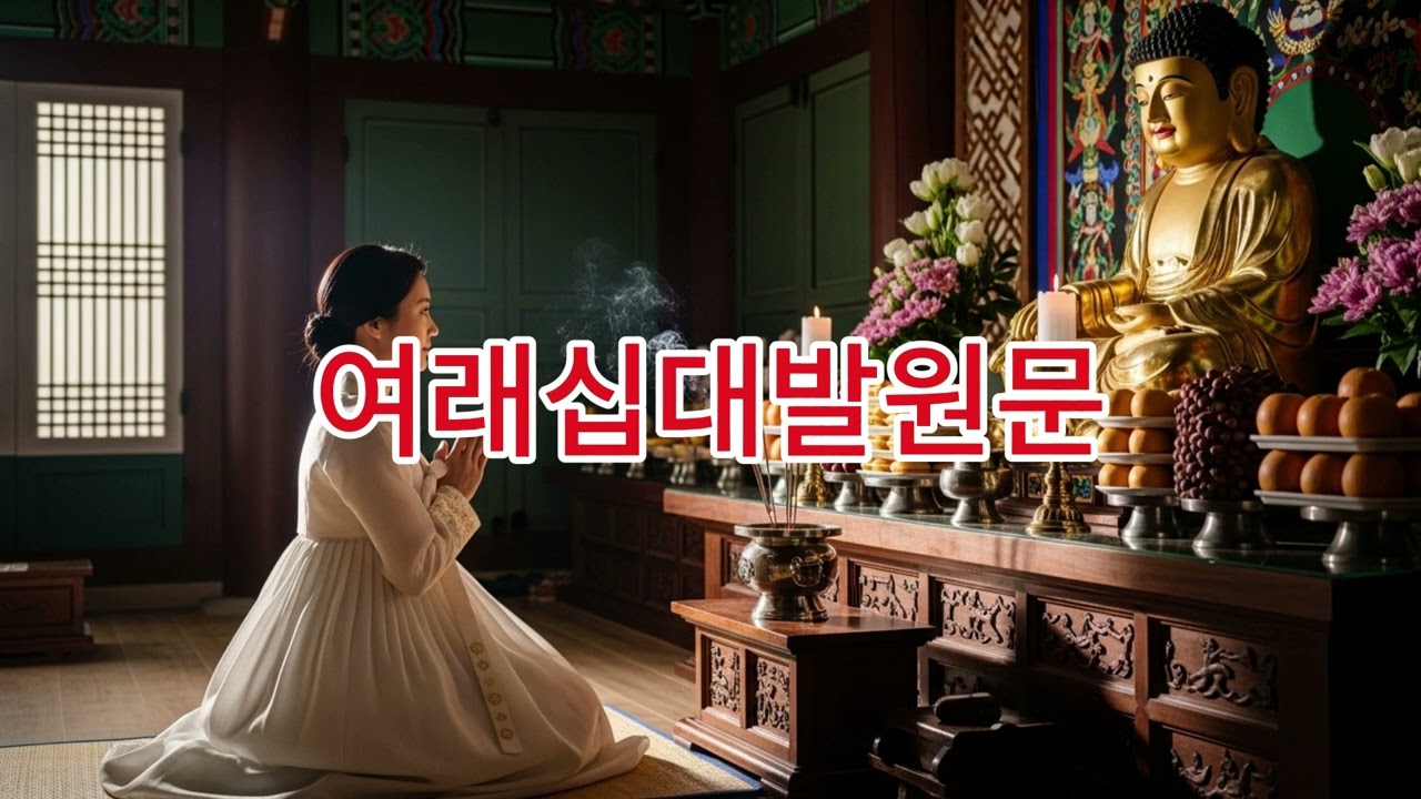 여래십대발원문 #불교음악 #불교트로트 #명상음악 #부처님말씀