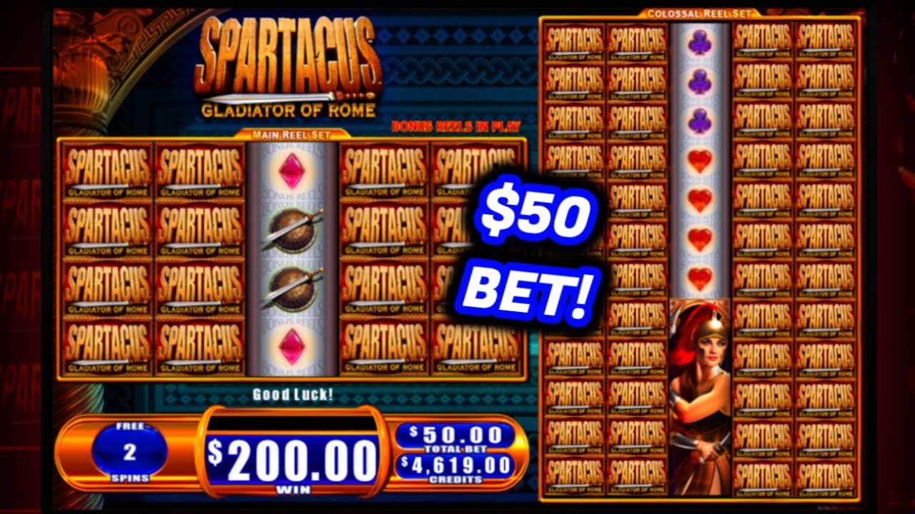 FORTUNE FAVORS THE BOLD! 😎 Spartacus Gladiator of Rome Casino Slot / Big Wins and Free Spins!