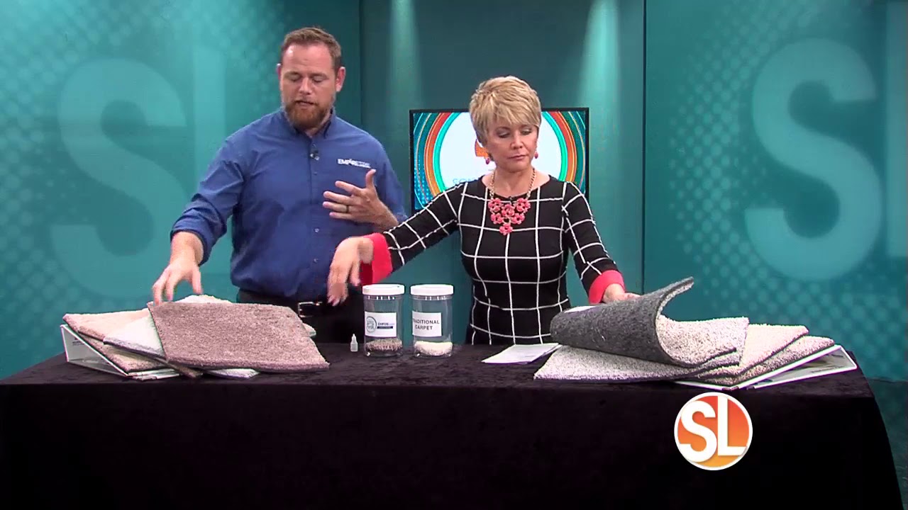 Empire today offers Home Fresh, 100% hypoallergenic and odor eliminating carpet