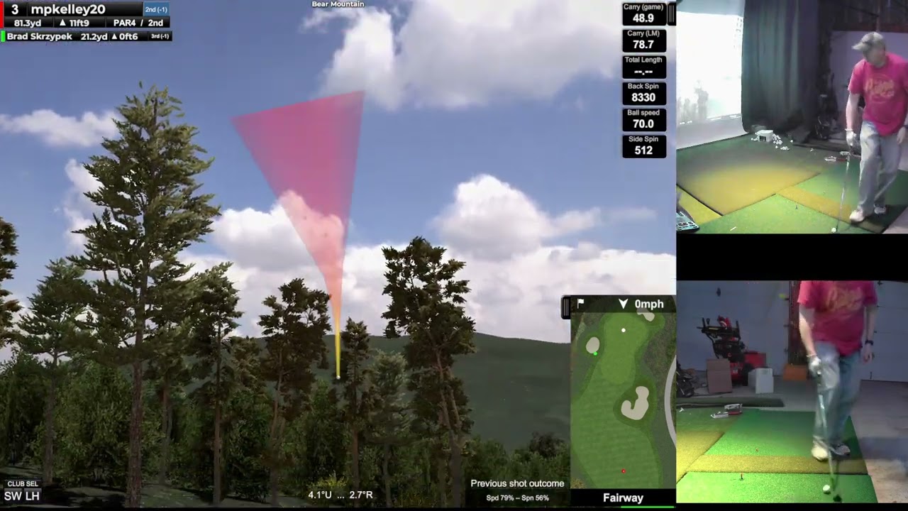 GSPro- Bear Mountain - Online Play