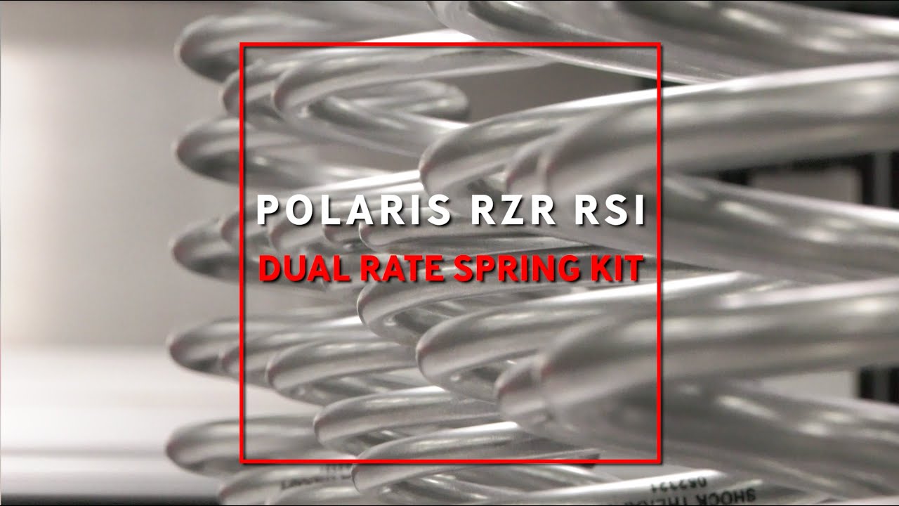 How to Install Shock Therapy Dual Rate Spring Kit for Polaris RZR RS1 and RZR XP1000