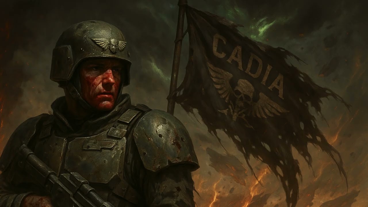 The Planet Broke Before the Guard Did | Warhammer 40K Epic War Metal Hymn