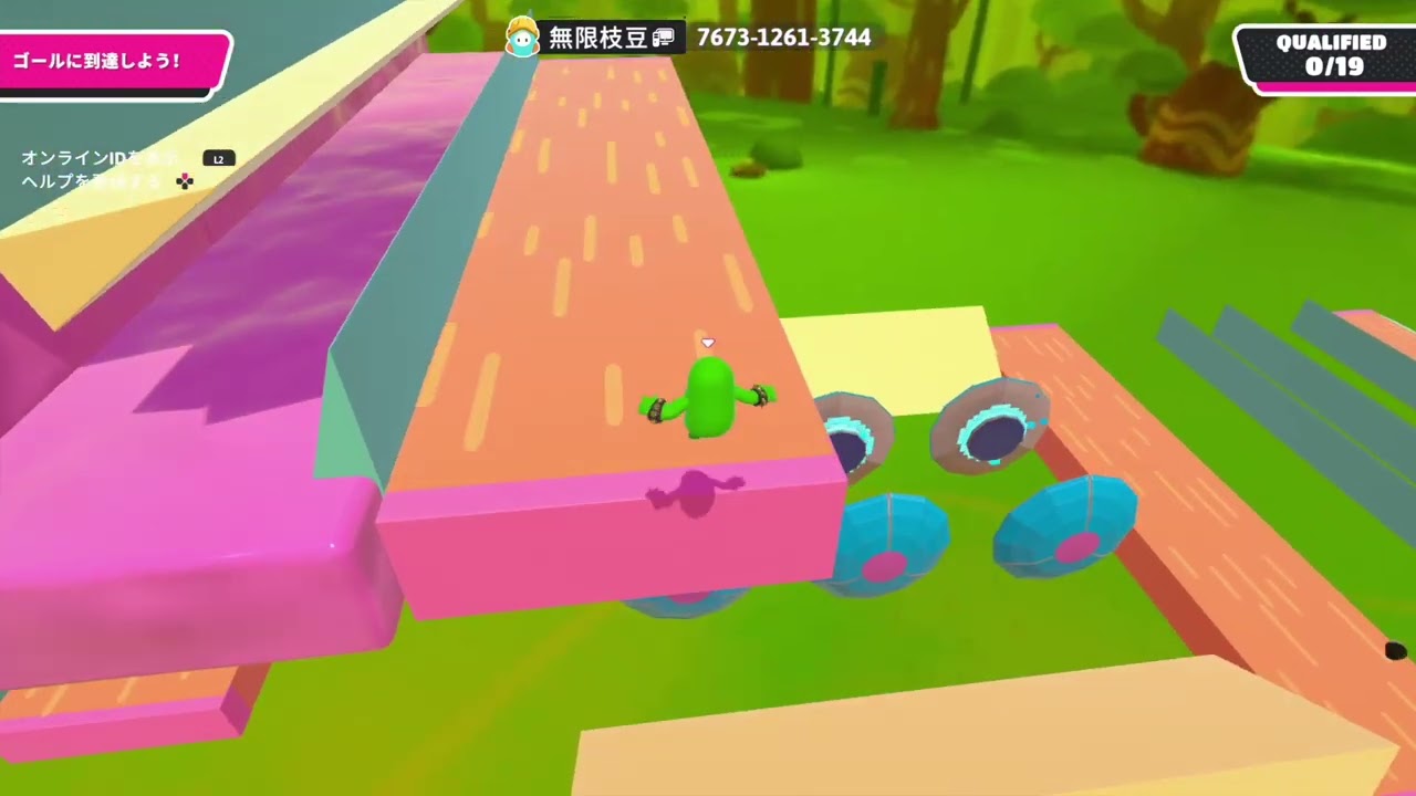 【Fall Guys】Top 5 maps I cleared by ps4 (Until the summer of 2024)