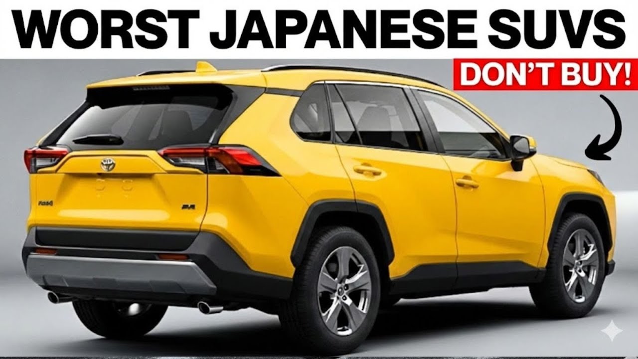 The 3 Best and 3 Worst Japanese SUVs to Buy This 2025 (SUV Buyer's Guide)!