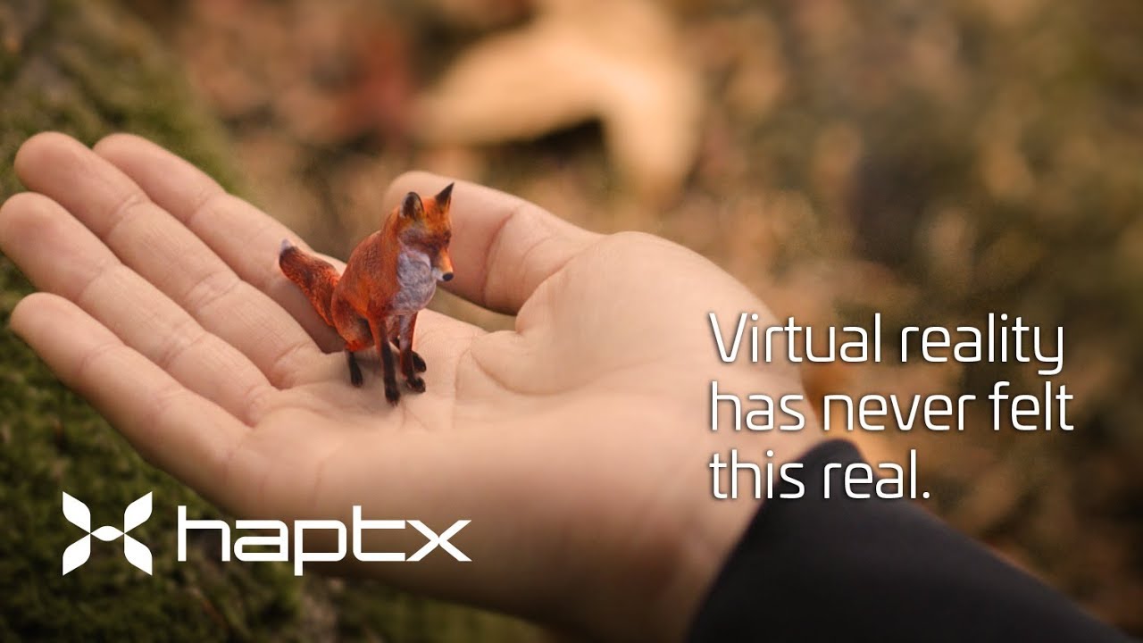 HaptX Gloves Launch Video - Realistic Touch for Virtual Reality