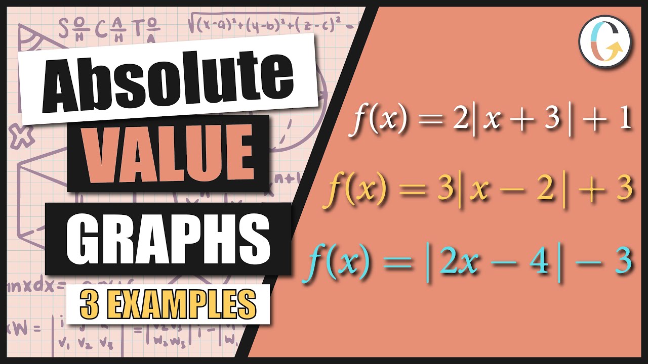 How to Graph Absolute Value Functions by Hand: f(x) = 2|x + 3| + 1 and f(x) = 3|x − 2| + 3