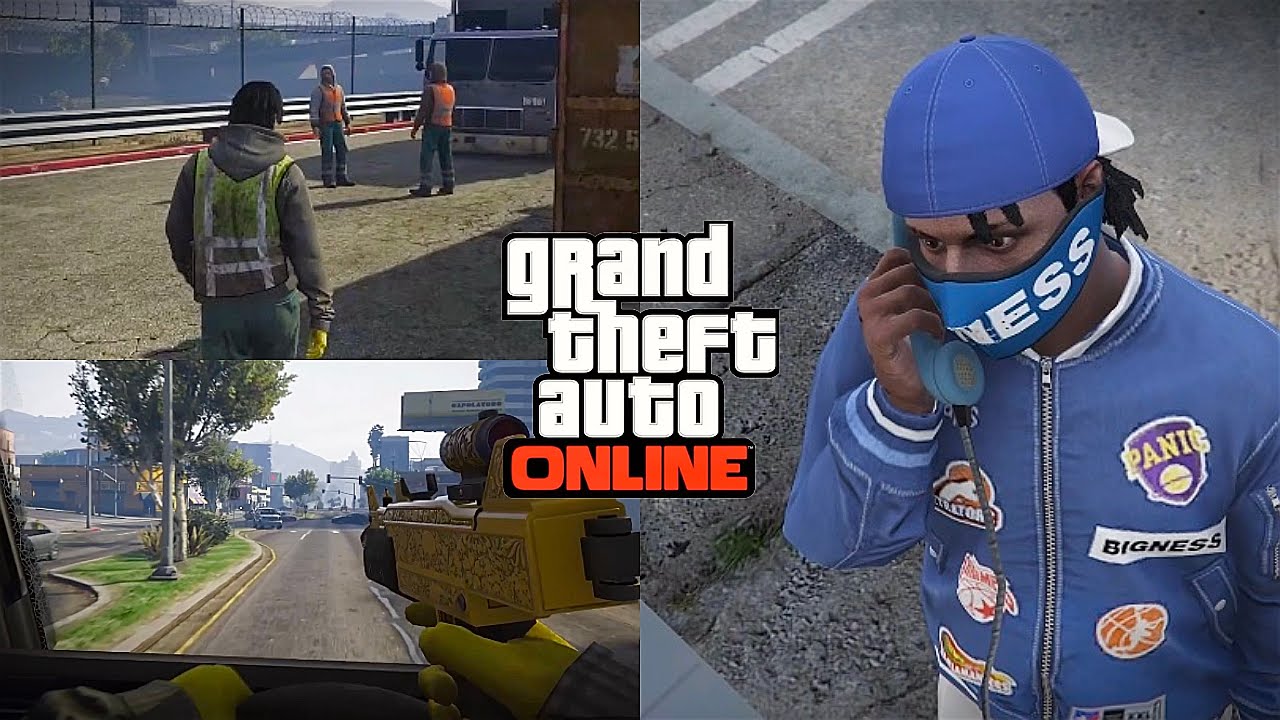 Being a garbage man in GTA Online 