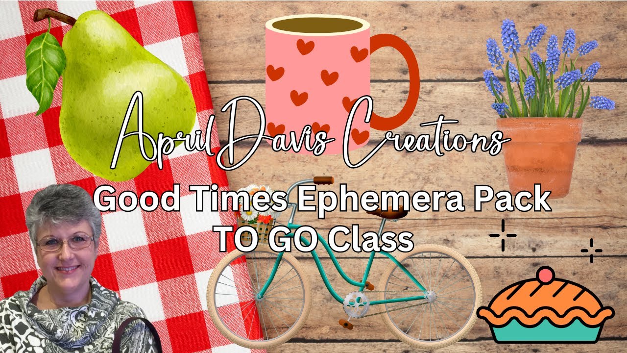 Stampin&rsquo; Up! Good Times Ephemera Pack - TO GO Class