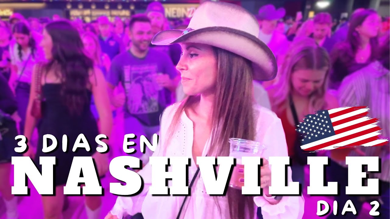 🇺🇸 APRENDO A BAILAR COUNTRY 🤠 Line Dancing en Nashville!! (dia 2/3)