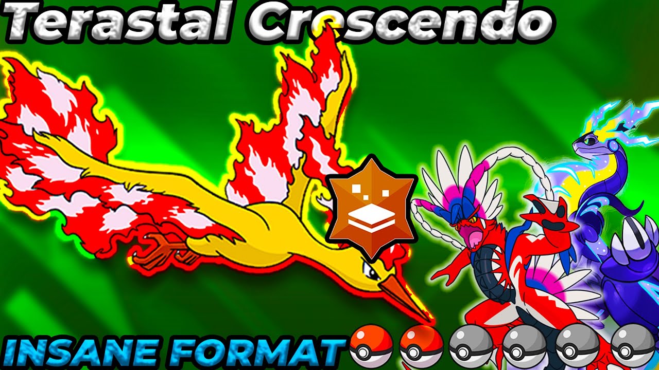 I Used MOLTRES in The Terastal Crescendo… The Results Were INSANE