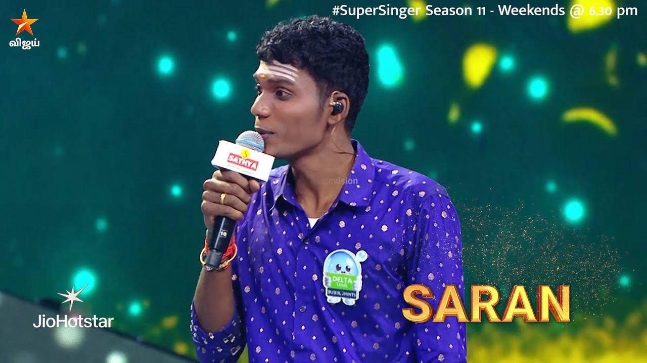 Glimpse of Antha Nilava Thaan Song by #Saran🔥 | Super Singer Season 11 | Episode Promo