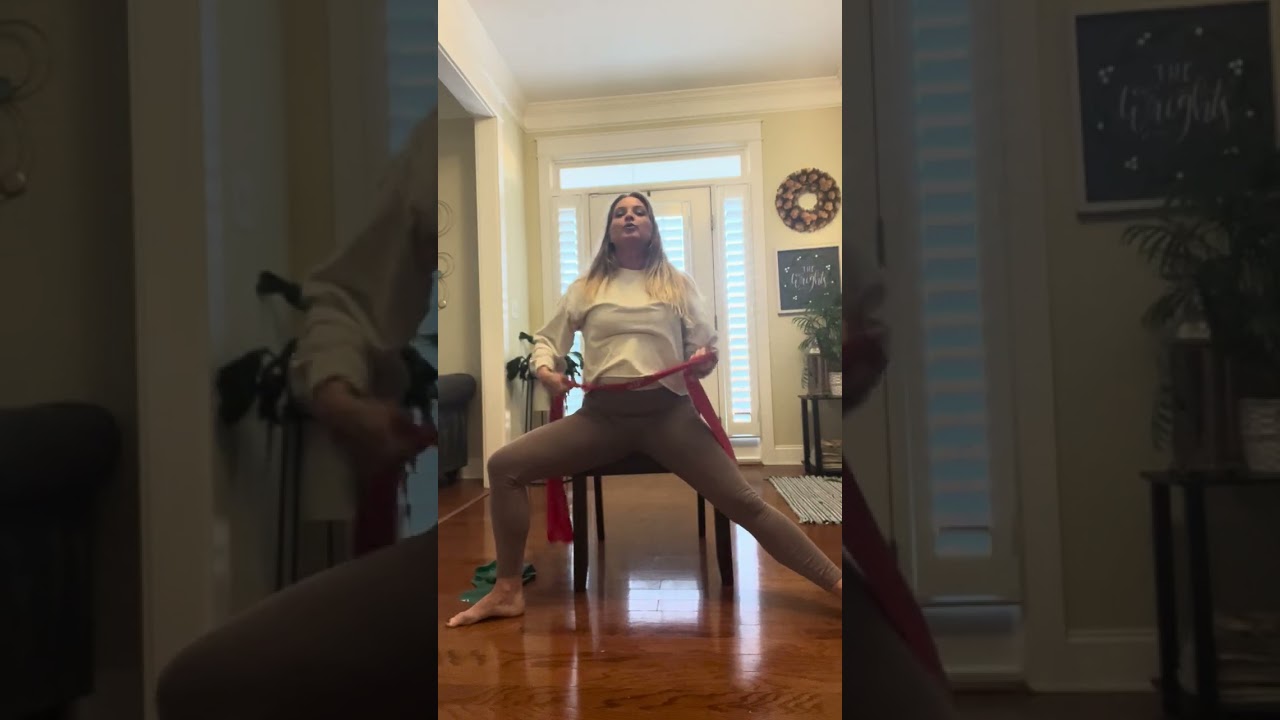 Chair Yoga with rotator cuff physical therapy