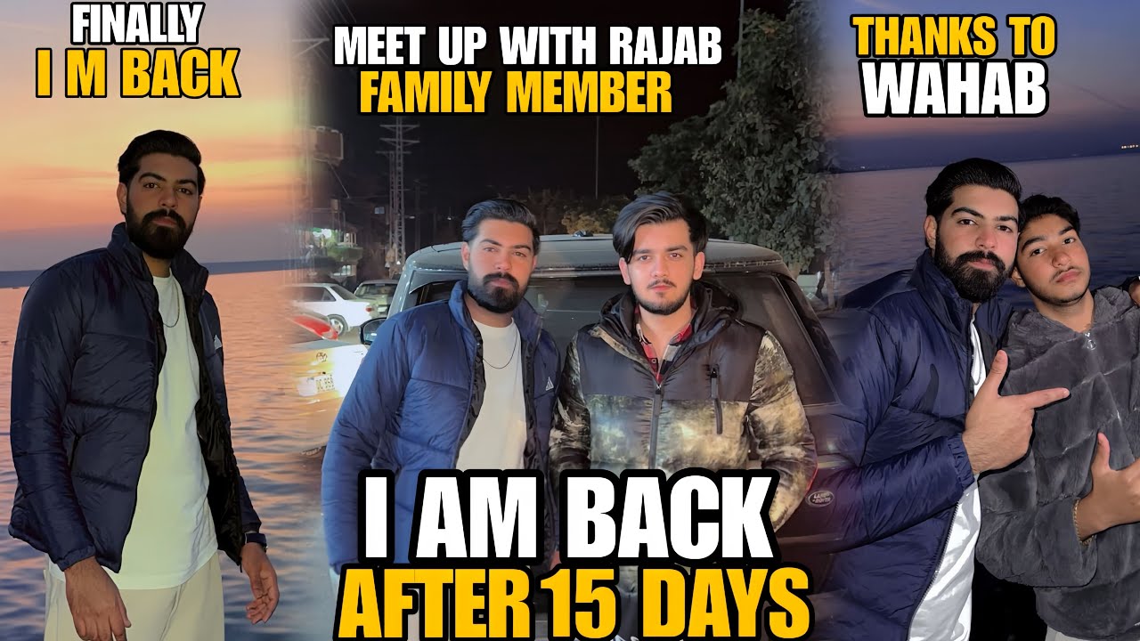 I’m Back😎After 15 Days🙏🏻| Meetup with Talha Tiktoker❤️😍| Special Thanks to Wahab😘🥰