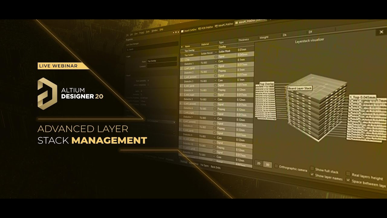 Live Webinar: Advanced Layer Stack Management