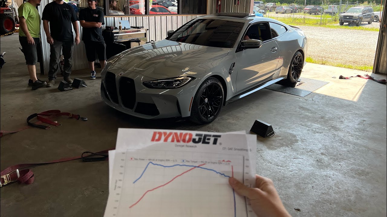 Manual BMW G82 M4 (Non Competition) - Stock Tune Dyno