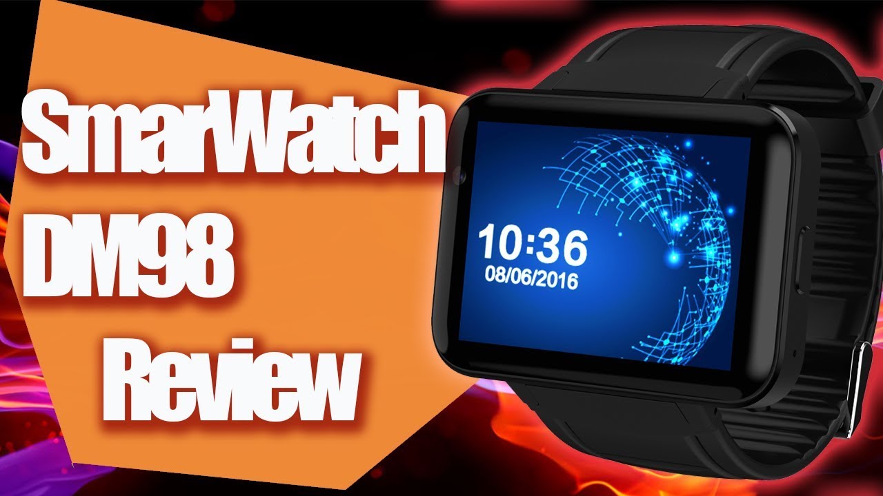Smartwatch Dm98 Pantalla 2.2 pulgadas pulgadas Android