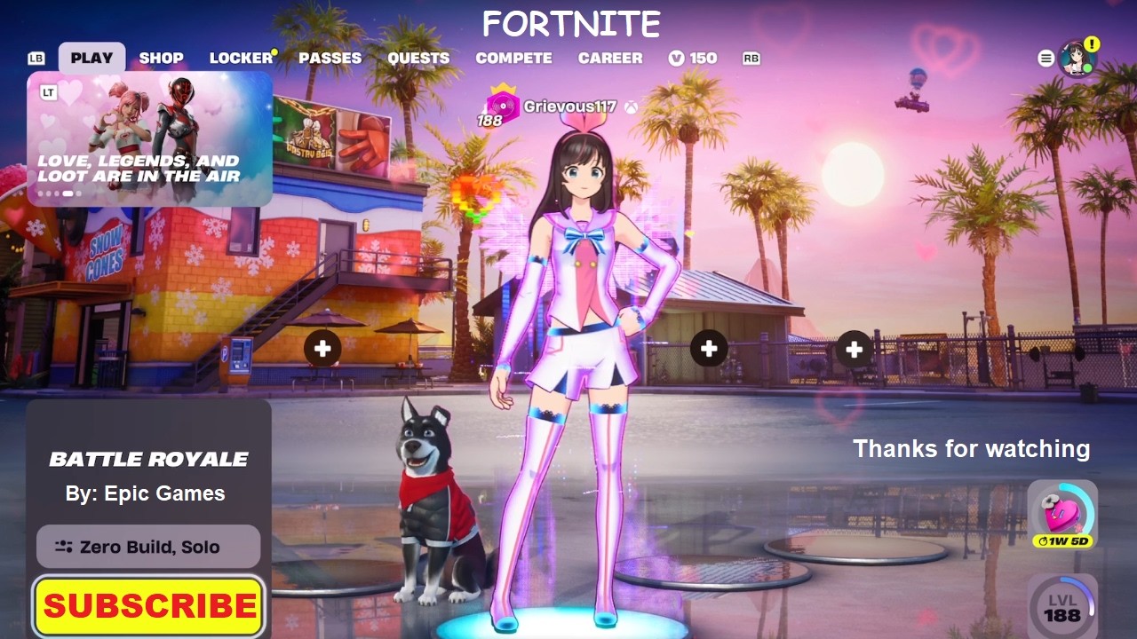 Fortnite: Battle Royale Solo Gameplay