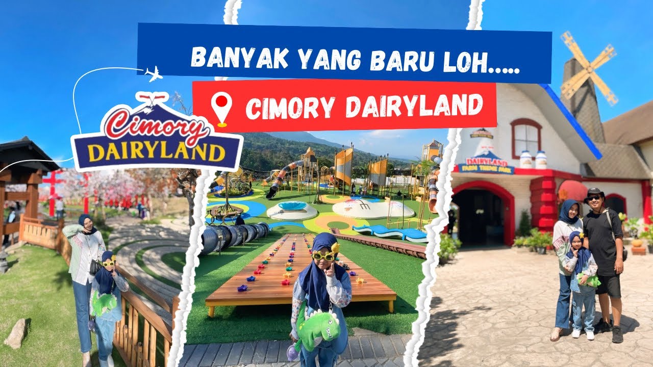 CIMORY DAIRYLAND PRIGEN || Ada Wahana Baru Namanya MEGA PLAYGROUND