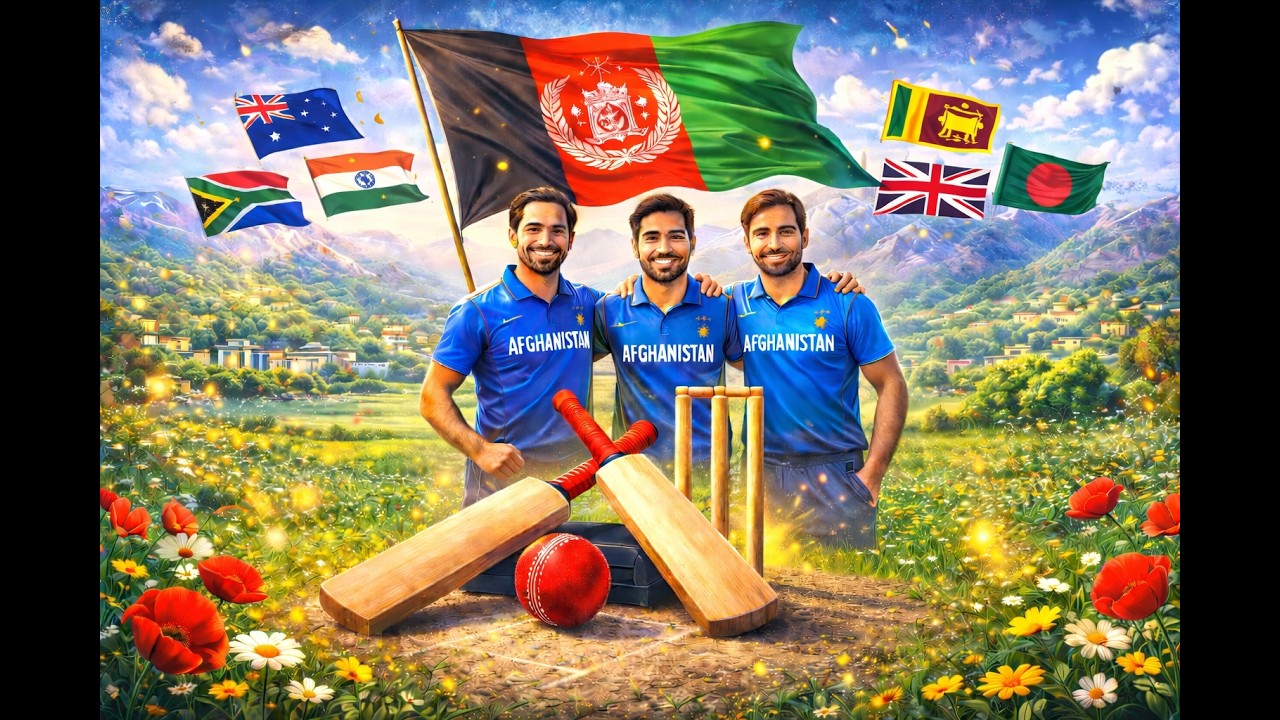 Afghan Cricket Team New Song| World Cup 2026| کرکټ د مينې د نغمې نغمه - Cricket Da Meeni Naghma