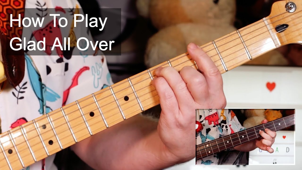 'Glad All Over' The Dave Clark Five Guitar & Bass Lesson
