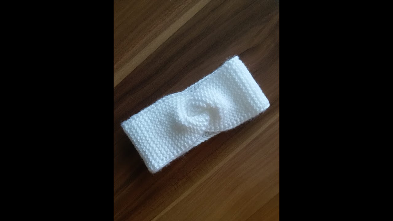 YARIM SAATTE BİTEN ÖRGÜ BANDANA YAPIMI