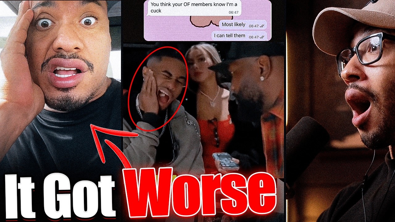 Larry Wheels PANICS And SLAPS Man After Leaked DMs Surface