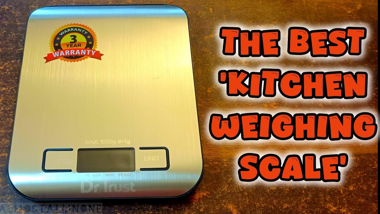 Dr Trust, D Best Kitchen Weighing Scale || Review | For Diet People 