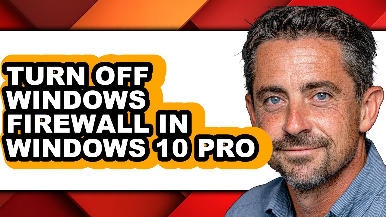 How to Turn Off Windows Firewall in Windows 10 Pro (full Guide)