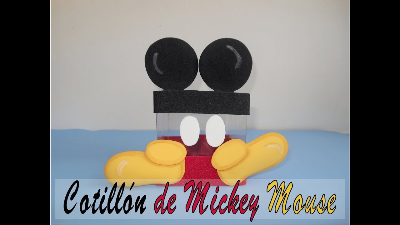 Cotillon o dulcero mickey mouse