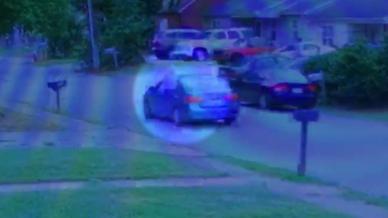 Surveillance camera captures drive by shooting in High Point