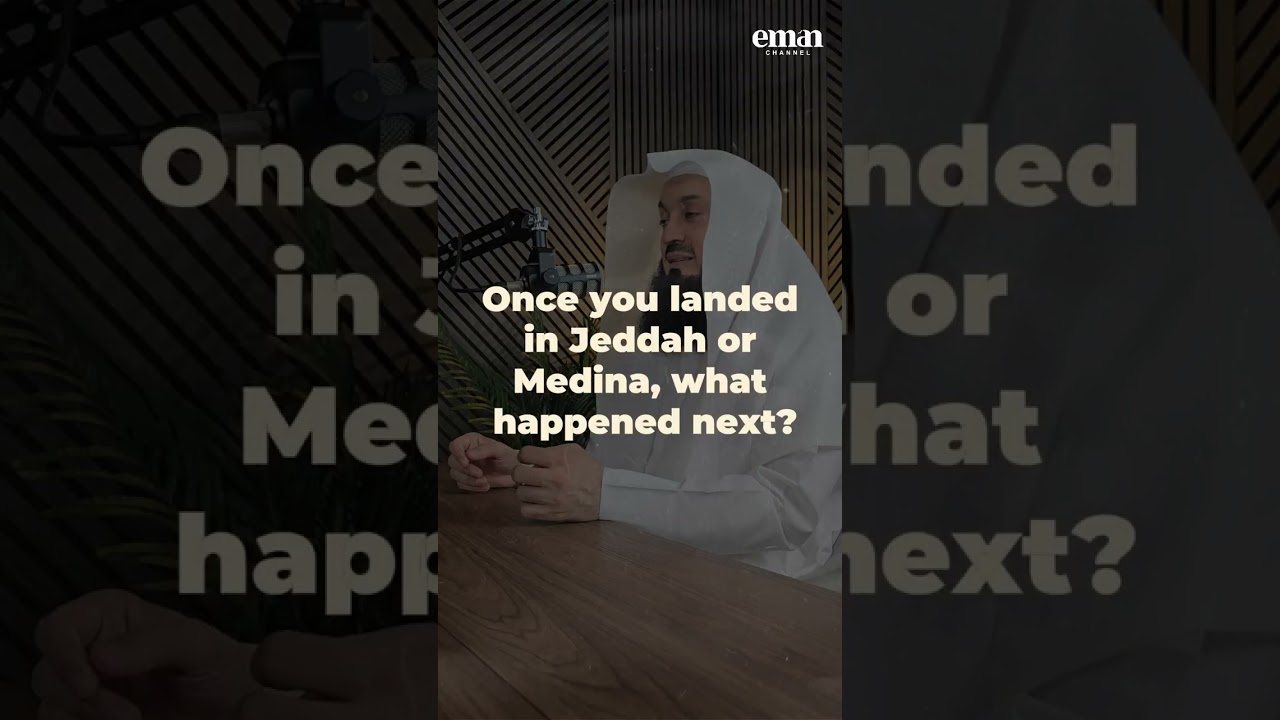 Podcast  Mufti Menk's Hajj Experience after 24 years! Nusuk System and more