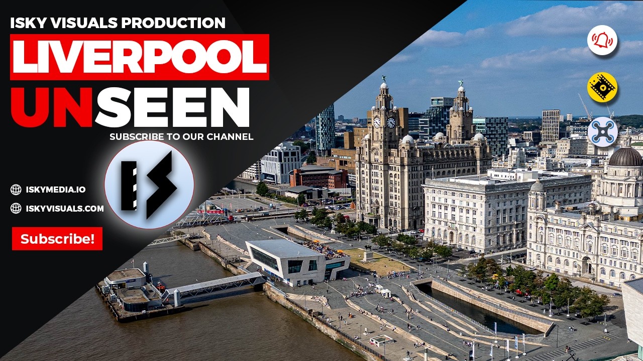 Liverpool city: Unseen Cinematic aerial video.