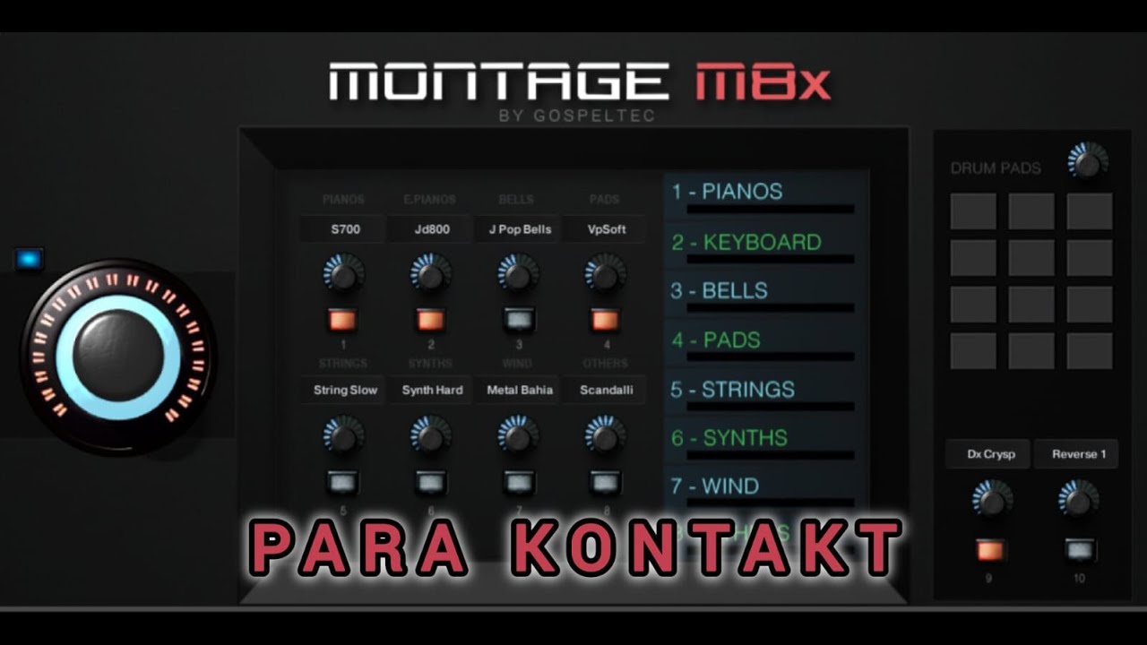MONTAGE M8X Increíble librería para KONTAKT   😮😮