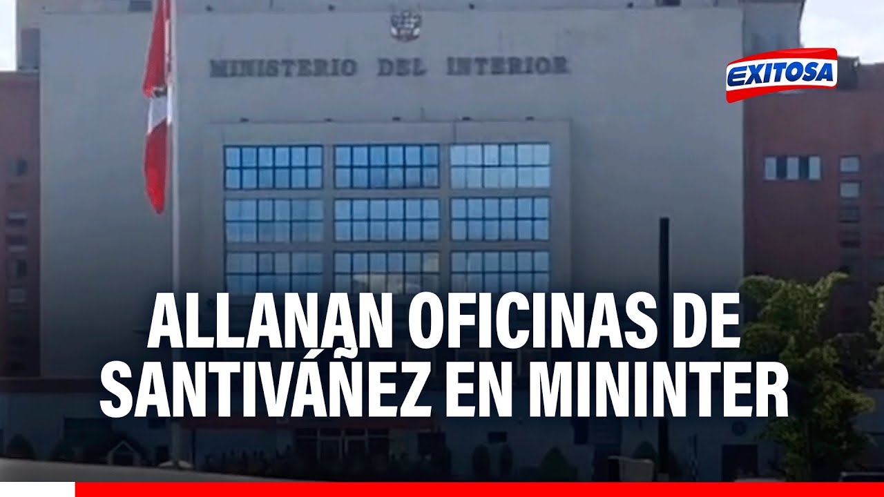 🔴🔵Allanan oficinas en el Ministerio del Interior por presunto abuso de autoridad