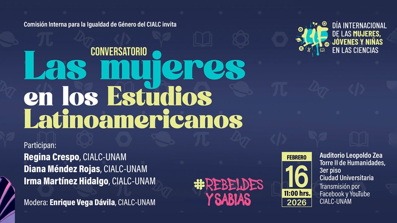 Conversatorio:  Las mujeres en los Estudios Latinoamericanos