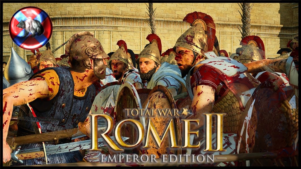 Hard Fought Chokepoints Of Alexandria!!  4v4 Total War: Rome 2 Siege