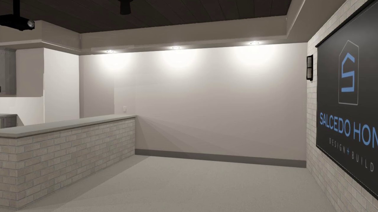 Media Room Addition Photo Realistic Views