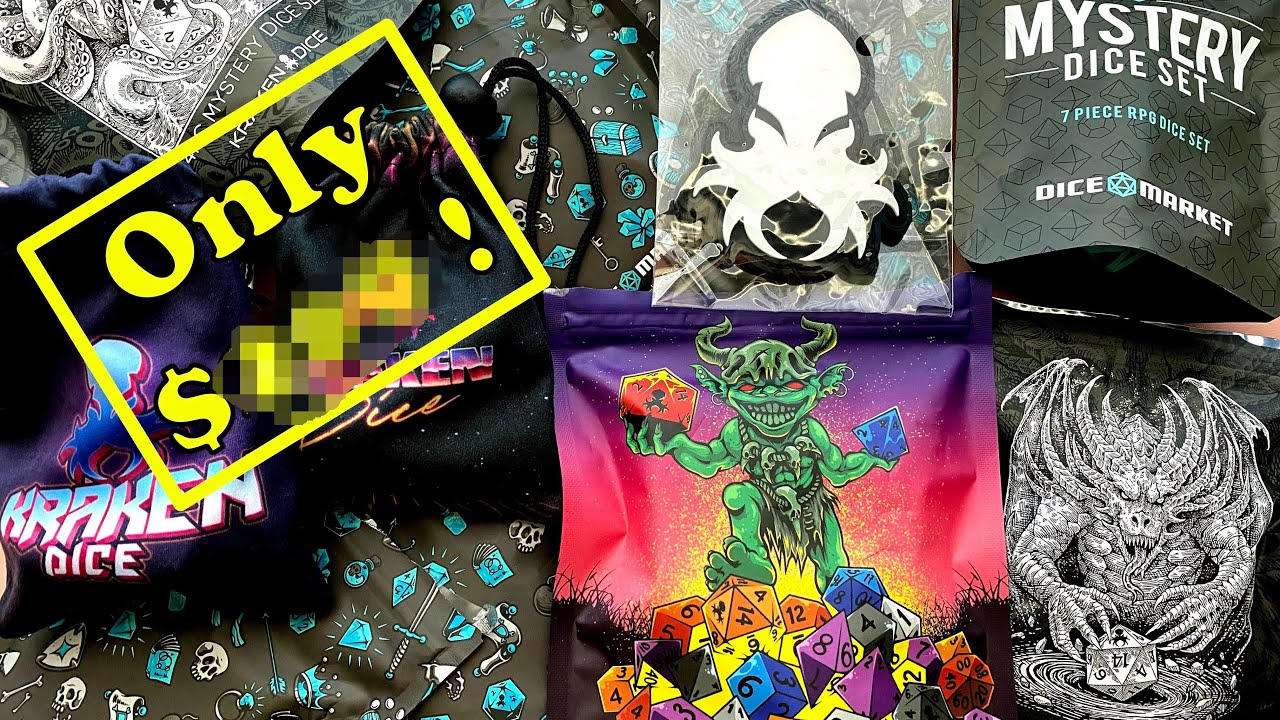 How To Collect Dice Like A DICE DRAGON! | Kraken Week